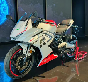 Motocicleta de Carreras Callejeras con Motor Central, Transmisión por Cadena, 144V 11KW, con EEC COC, Autonomía de 250KM - Product Image 2