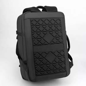 Sac à dos d'affaires de luxe en nylon pour hommes OEM, léger, tendance, imperméable, intelligent, avec port USB, sac à dos pour ordinateur portable avec logo, mochilas - Product Image 4
