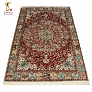 YUXIANG 6'X9' Oriental Silk Rug 100% Pure Silk Hand Made Carpet Turkish Carpets Online