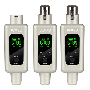 Kép xách tay ABS chất liệu không dây Microphone hệ thống có dây năng động Receiver đa hướng kỹ thuật số điều chế Phụ kiện cho - Product Image 2