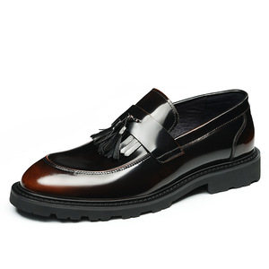 Chaussures en cuir pour hommes, fabriquées à la main, de haute qualité, en cuir de vache véritable - idéales pour les mariages formels et les tenues formelles d'été, style Oxford. - Product Image 5