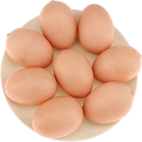 Huevos falsos de plástico, modelo de broma, granja, pollo, nido, gallina, incubar