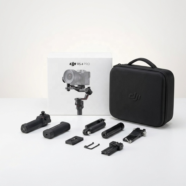 RS 4 Pro Combo Handheld Gimbal Stabilizer Professional Handheld Shooting Stabilizer with 3-Axis Image Stabilization