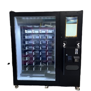 Tự động làm nóng bằng lò vi sóng màn hình cảm ứng Bento Hộp Ăn Trưa nhanh thực phẩm đông lạnh Máy bán hàng tự động - Product Image 1