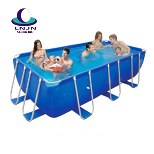 <span class=keywords><strong>Piscine</strong></span> extérieure <span class=keywords><strong>hors</strong></span> <span class=keywords><strong>sol</strong></span> personnalisée avec <span class=keywords><strong>bâche</strong></span> en PVC et cadre en acier forme <span class=keywords><strong>ronde</strong></span> rectangulaire approvisionnement direct d'usine - Product Image 4