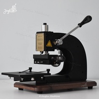 Machine de Dorure à Chaud Manuelle pour Cuir, Presse à Chaud Numérique pour Feuille Or Argent, Machine à Embosser le Logo sur Cuir, PU, Papier