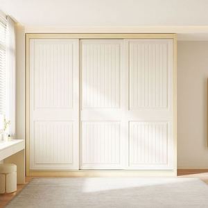 French Style <b>Armoire</b> Wooden Rococo Wardrobe in Knock Down Furniture Antique Reproduction Closet for Bedroom Furniture Set - Product Image 2