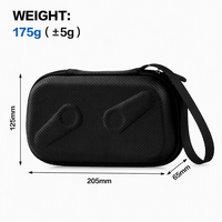 Étui rigide pour console 205x125x65mm pour AYANEO Pocket AIR Mini ANBERNIC RG Cube XX, sac EVA 175g avec sangle de poignet