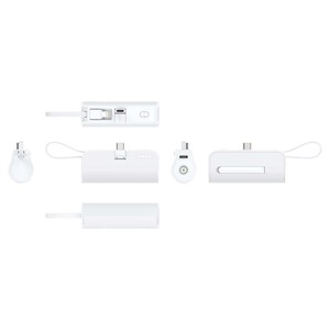 Batterie externe MP108 avec câble intégré 10000mAh, chargeur portable pour téléphone, voyage, urgence, charge rapide - Product Image 5