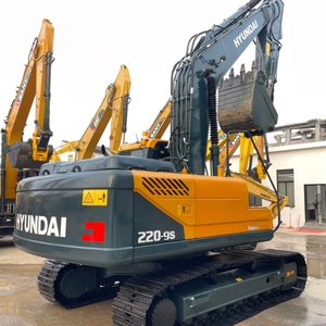 Excavadora Hyundai 220LC-9S de 22 toneladas original de Corea, excavadora de cadenas 220 225LC con motor Hyundai 220 220lc-9 220lc-9s - Product Image 2