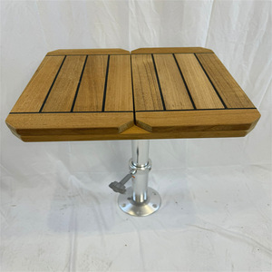 Hot Seller <b>Folding</b> Teak Tabletop 830/415x392mm for Yacht RV Marine Accessories on Cross-Border E-Commerce Platforms - Product Image 3