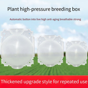 Caja de cultivo de enraizamiento de injerto de plantas reutilizable Estuche de cría para planta de jardín Bola de propagación de alta presión Raíz de planta - Product Image 4