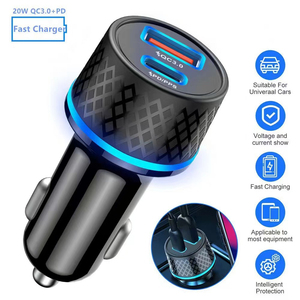 Car Charger Aluminum Alloy 15W PD <b>USB</b> <b>C</b> 3.1A For Mobile Phone - Product Image 5