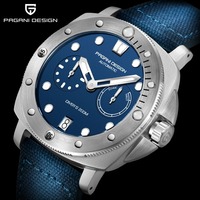 Nouvelle montre automatique mécanique PAGANI DESIGN 1767, montre de mode pour homme, bracelet en cuir, saphir, Relojes Hombre