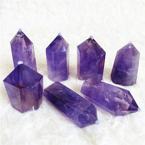Torre de ponto de ametista natural, de alta qualidade, ponto de quartzo, torre, varinha de cristal de cura, <span class=keywords><strong>obelisk</strong></span> para venda - Product Image 1