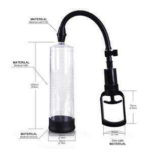 JoyPark Mannen Penispomp Vacuüm Vergroting Hulpmiddel Impotentie Groter Langer Dikker Dildo Ftalaatvrij Waterdicht Volwassen Speelgoed - Product Image 4