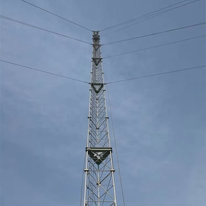 Tour de télécommunication fabriquée en Chine, 20m-100m, acier galvanisé à chaud, barre, tour de mât de mode Guyignal - Product Image 1
