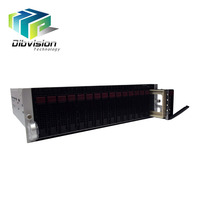 Fournisseurs de solutions iptv H.264 à H.265 transcodeur iptv 200Chs dans 8 lames de châssis 3RU