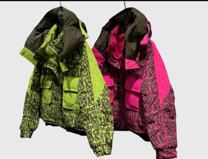 6958/Trendy Women's Short Loose Hooded Puffer Jacket Fashion Winter Warm Cotton-Padded Outerwear Coat with New Design Elements - Product Image 1