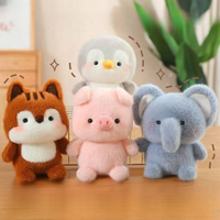 En gros, Peluche mignonne et douce, breloque de sac, décoration d'intérieur, cadeau, OEM