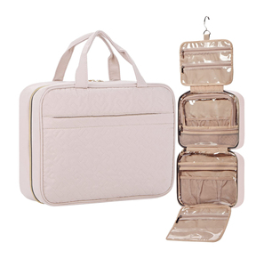 Sac de rangement portable OEM, trousse de toilette suspendue étanche, ensemble de toilette, sac de voyage pour femme - Product Image 1