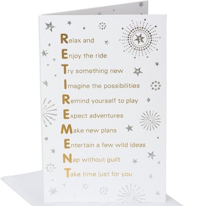 Tarjeta de Felicitación para Jubilación, Tarjetas Divertidas para Retirados, Mujeres, Hombres, Compañeros de Trabajo, Mensaje de Despedida, Papel Recubierto Dorado - Product Image 3