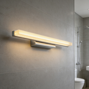 Lámpara de Espejo LED Acrílica Delgada para Baño, Moderna y Sencilla, con Luz LED Superior e Inferior, para Hoteles - Product Image 2