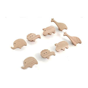 Poignées de <span class=keywords><strong>tiroir</strong></span> en bois pour meubles d'<span class=keywords><strong>animaux</strong></span>, boutons pour armoire, placard, porte de garde-robe - Product Image 1