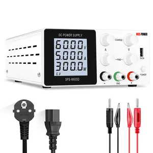 SPS-W605D daya bagus 60V 5A Lab AC ke DC Regulator voltase Digital jam tangan ponsel Regulator tegangan perbaikan