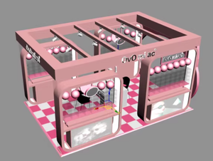 Chiosco per Riparazione Cellulari e Accessori, Nuovo Concetto per Centri Commerciali, Chiosco Ottico - Product Image 5