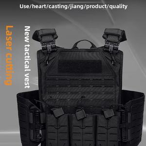 เสื้อเกราะกันกระสุน TUSHI Multifunction Tatico Plate Carrier รุ่นปลดเร็ว ซีรีส์ 900D Oxford กันน้ำ พร้อมเข็มขัด รองรับแรงดัน 3000psi สำหรับผู้ชาย - Product Image 2