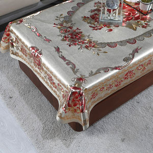 Mantel de PVC de 90x150 cm, color dorado, metálico, Independiente - Product Image 5