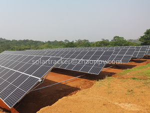 Bộ điều khiển theo dõi 1P PV trục đơn với hệ thống theo dõi năng lượng mặt trời nghiêng dễ dàng xây dựng mái phẳng - Product Image 3