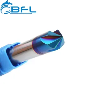 BFL CNC Fresa Tool твердый карбид 90 градусов фаска концевая фреза инструмент для стали