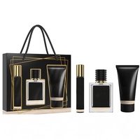 Coffret de parfums unisexes en promotion pour hommes et femmes, parfum floral léger, longue tenue, lotion corporelle, coffret cadeau, vente en gros