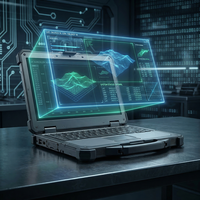 Ordinateur portable robuste et étanche personnalisé OEM, double disque dur I7, pour la diagnostic des véhicules et les solutions de gestion de flotte