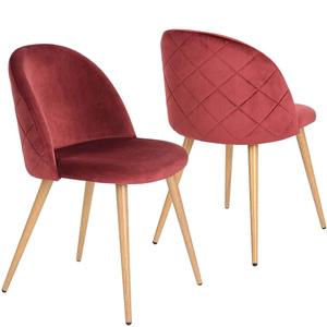 <span class=keywords><strong>Sedie</strong></span> <span class=keywords><strong>da</strong></span> Pranzo e <span class=keywords><strong>Cucina</strong></span> Moderne in Velluto Verde, Blu, Giallo, Marrone e Grigio con Gambe Cromate - Product Image 4