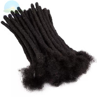 Perruque africaine douce, dreadlock, faux locs, crochet, tresses de cheveux indiens, longue, boho, extension, stock, vente en gros