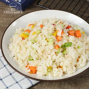 Wholesaler Konjac White Rice Shirataki Dry Konjac Rice