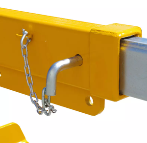 <span class=keywords><strong>2500kg</strong></span> 3.5m telehandler tập tin đính kèm xe nâng cần cẩu JIB dài đạt nâng 2.5ton Heavy Duty ngã ba gắn điều chỉnh hoist JIB - Product Image 5