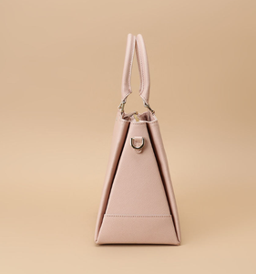 Bolso de hombro de gran capacidad y alta calidad para mujer, bolso de mano de cuero rosa, bonito y moderno. - Product Image 5