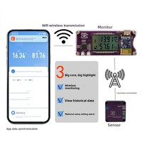 Termohigrómetro SHT45 Tuya, Sensor de Temperatura y Humedad para Incubadoras