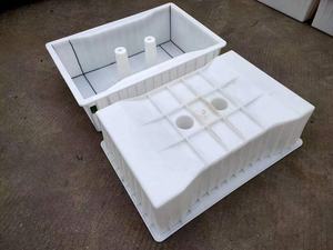 Molde de plástico de inyección de bloque de hormigón de alta calidad, diseño en <span class=keywords><strong>U</strong></span>, fabricación de moldes para cubierta de drenaje al aire libre, China - Product Image 5