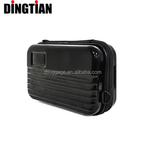 Mini borsa da 7 pollici ABS + PC leggera impermeabile e resistente fodera in poliestere multifunzione <span class=keywords><strong>valigia</strong></span> di piccole <span class=keywords><strong>dimensioni</strong></span> con cintura - Product Image 4
