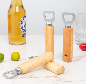 Apribottiglie Incidibili Best Seller per Birra, Sidro e Bevande Analcoliche con Manico in Legno, Apribottiglie Manuali per Casa - Product Image 4