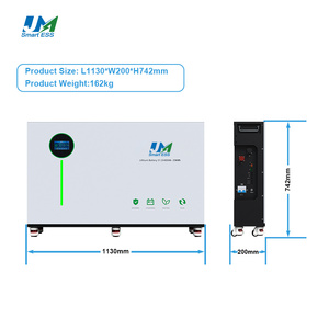 Soluciones de Energía Personalizadas de Fábrica JM, Batería de Litio de 48V 400Ah, Sistema de Almacenamiento de Energía Doméstica Híbrido Portátil, Sistema Solar de 20kWh - Product Image 4