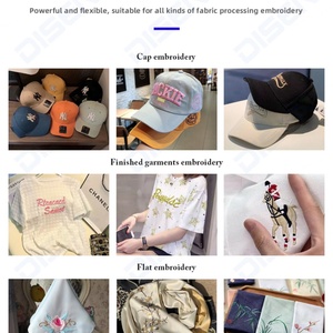 เครื่องเย็บปักอเนกประสงค์4หัว12เข็ม1204หมวก3D ระบบคอมพิวเตอร์อัตโนมัติสำหรับงานอุตสาหกรรม - Product Image 5