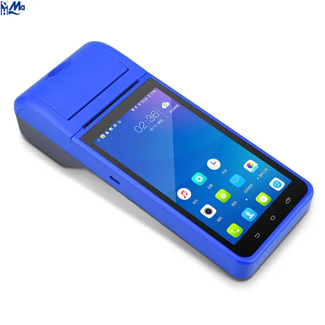 Wireless Thermal Mini Mobile POS Printer 80mm/s 200 DPI Portable Stock