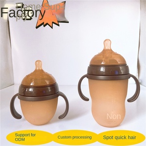 Gobelet à paille lesté en PPSU avec poignées, biberons de transition pour tout-petits vers les gobelets à bec, anti-fuite, pour apprendre à boire du <span class=keywords><strong>lait</strong></span> et de l'eau, biberon pour bébé - Product Image 4