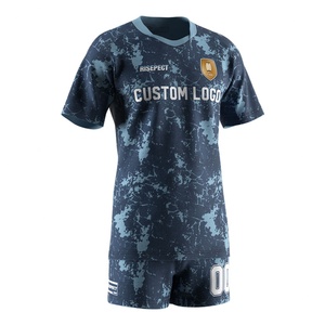 Sweat-shirts pour hommes à col en V pour l'équipe de musculation, impression OEM, shorts et t-shirt en coton de rugby 2022 - Product Image 3